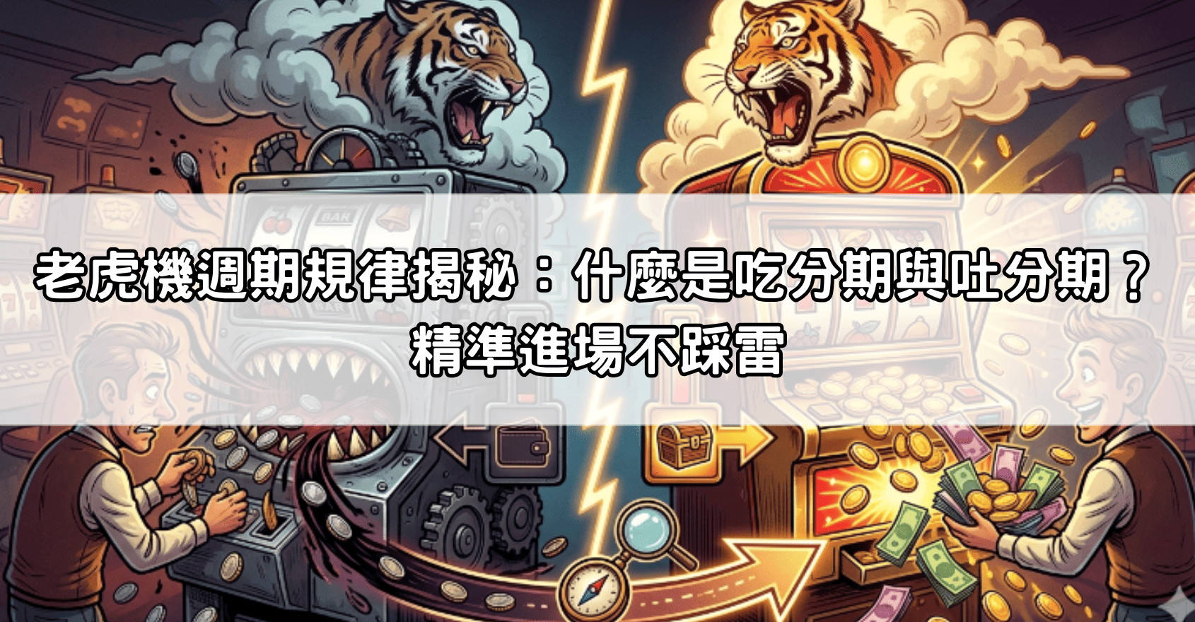 老虎機週期規律揭秘：什麼是吃分期與吐分期？精準進場不踩雷