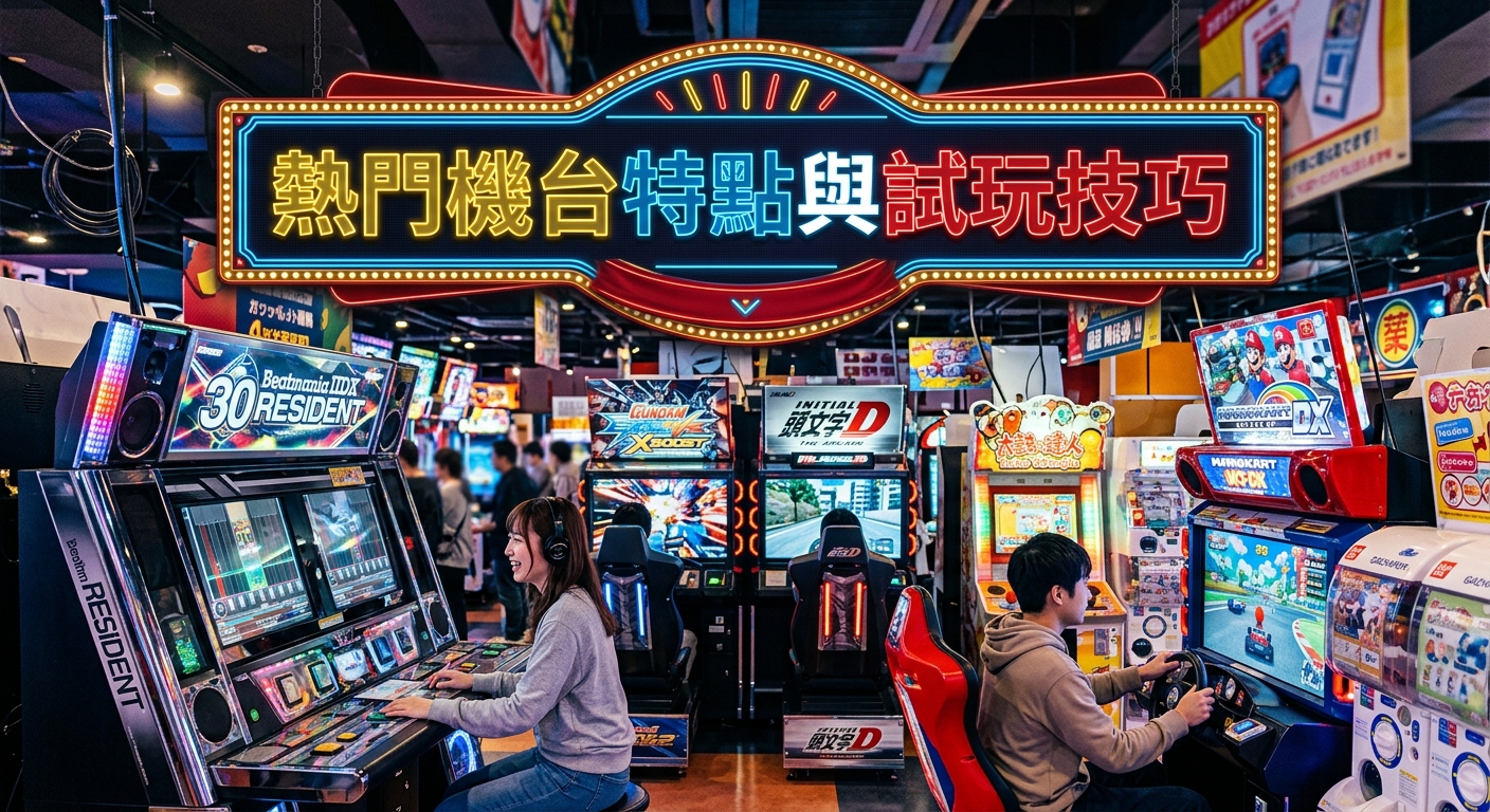 熱門機台特點與試玩技巧
